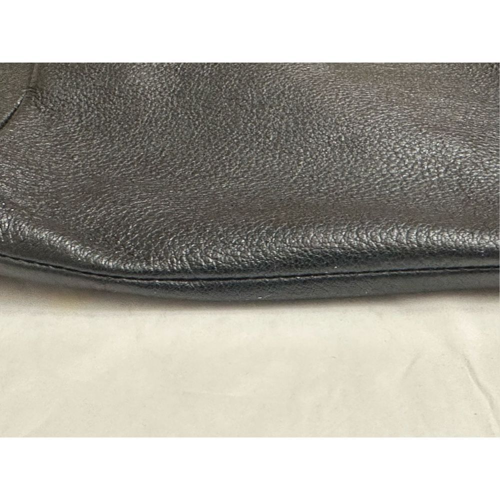 ELLIOT LUCCA SHOULDER BAG BLACK GENUINE SOFT LEATHER SATCHEL MAGNET CLOSURE - Picture 3 of 9